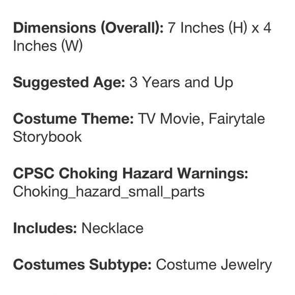 Beautiful Ariel The little Mermaid Disney Princess necklace toy - Picture 7 of 7